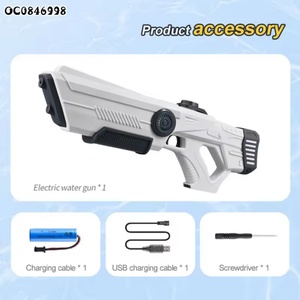 Pistola de Agua Eléctrica Automática de Alta Potencia SJY-Y1 para Exteriores, 800 ml, Batería de Litio de 3.7 V, Absorción de Agua de Plástico, Portátil para Niños y Adultos - Product Image 6