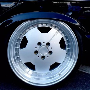 ล้อแม็กซ์อัลลอยขนาด 17 18 นิ้ว 5x112 สำหรับรถยนต์นั่งส่วนบุคคล 8J 9.5J ขอบลึก สำหรับล้อรถยนต์เมอร์เซเดส รุ่น W140 W201 W126 <span class=keywords><strong>W124</strong></span> - Product Image 1