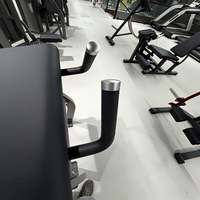 Máquina Comercial de Polea para Ejercicios de Espalda, Equipo de Entrenamiento de Fuerza para Gimnasio, Máquina de Remo Lateral Selectorizada para Espalda Alta