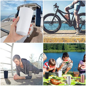 Gobelet de voyage <span class=keywords><strong>portable</strong></span> américain de 20 oz, en acier inoxydable 304, isolé sous vide, cadeau d'affaires, tasse de <span class=keywords><strong>voiture</strong></span>, bouteille d'eau, 6 à 12 heures - Product Image 6