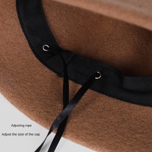 2025 nueva llegada sombrero de cubo tejido de <span class=keywords><strong>lana</strong></span> de invierno para mujer Casual elegante moda sombrero de <span class=keywords><strong>pescador</strong></span> de <span class=keywords><strong>lana</strong></span> de moda - Product Image 4