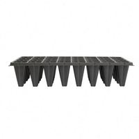 XM haute qualité 21/32/50/72/98/105/128/200 cellules Microgreen fermes jardinage Germination plateaux de semis avec trous de vidange réutilisables