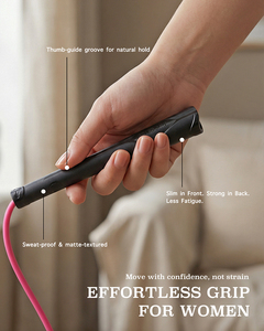 Скакалка YUEDONG F-201, профессиональная, портативная, из ПВХ, для фитнеса и тренировок, с регулируемой скоростью/длиной, с нескользящими ручками - Product Image 4