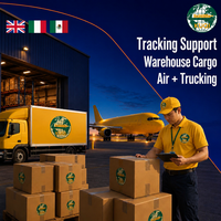 Agent d'expédition aérienne Chine-Italie pour le fret en gros avec livraison porte-à-porte par camionnage et logistique internationale