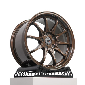 Jante forgée sur mesure Monoblock ZE40 SM-10RS Bronze style JDM en alliage d'aluminium 6061 T6 pour voiture de course haute performance Nissan Toyota - Product Image 3