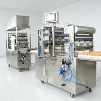 Inoculateur automatique d'œufs de poule 30000 pièces/h, machine de vaccination des œufs de poule GMP 304/316L pour la production de vaccins