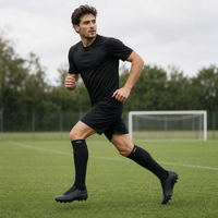 Chaussettes de football personnalisées antidérapantes pour équipes, chaussettes de sport professionnelles à compression longues