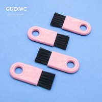 Accessoires de nettoyage pour ordinateur, mini-brosse rose, poils de haute qualité pour le nettoyage des lames de rasoir, articles pour usage domestique à 1 dollar