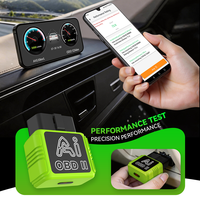 Escáner OBD2 para Auto JDiag T2, Conexión BT, Herramienta de Diagnóstico con IA para Códigos de Fallas de Automóviles, Compatible con Android e iOS, 1 Año de Garantía