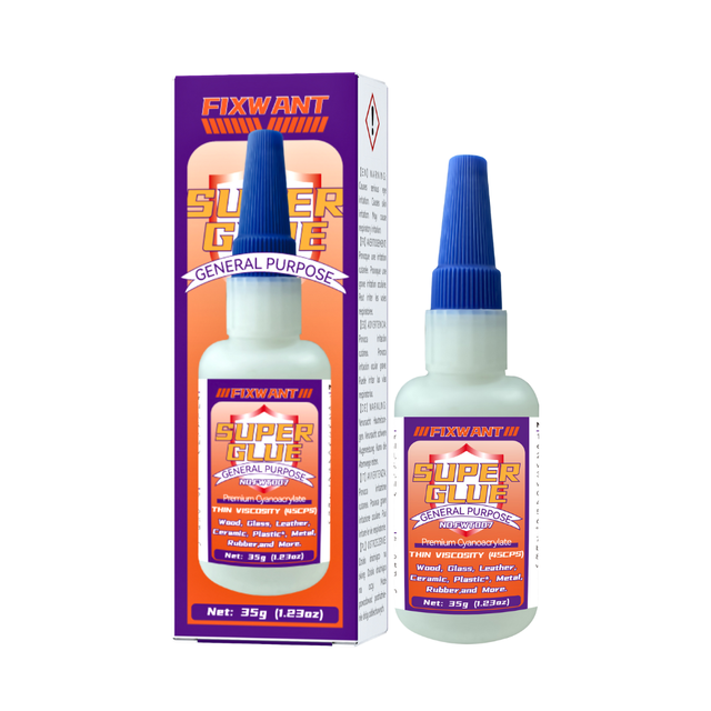 35g FIXWANT Premium Epoxy Adhesive Thin Liquid Super Glue for General Purpose for PVC Wood Metal Plastic and More