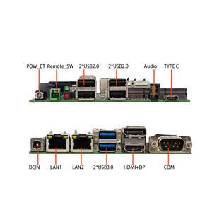 Nano Celeron J6412 12x12cm DDR4 NANO ITX 16GB RAM สูงสุดสำหรับการบริโภคเมนบอร์ดอุตสาหกรรมแบบฝัง - Product Image 2