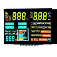 Contrôle de la pompe à eau avec écran LCD+BLU : Haute qualité, 79,3X59,0mm, 4,5V, entièrement personnalisable pour les systèmes de pompes industriels