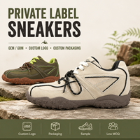 Scarpe da Uomo con Rialzo Interno, Sneakers con Tacco Nascosto, Scarpe Casual Retrò da Passeggio per Esterni, Logo Personalizzabile