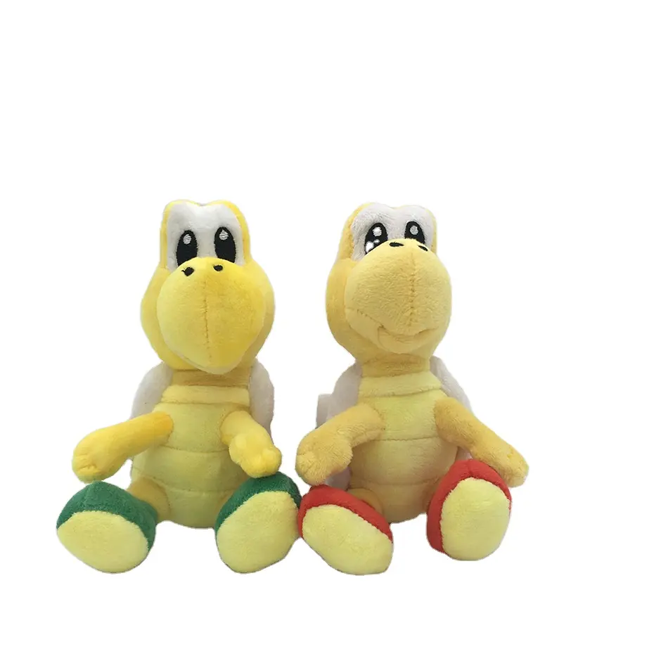 Mainan mewah Mario duduk perlahan kura-kura Kuno kura-kura angin tinggi boneka kura-kura figur aksi merah/hijau