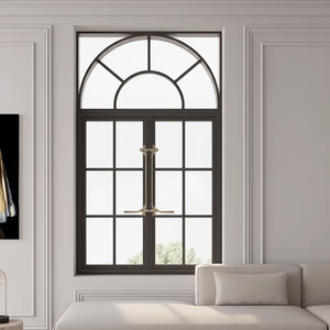 Fenêtre battante moderne de style français en alliage d'aluminium, double vitrage, isolation thermique, insonorisation, étanche, pour <span class=keywords><strong>cuisine</strong></span> - Product Image 3