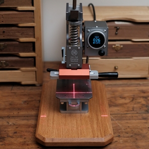 <strong>Mini</strong> Digital Hot Press for Leather,Paper Embossing Custom DIY logo Stamping with Hot Foil Feeding - Product Image 6