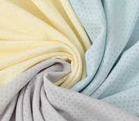 Tissu maille papillon jacquard tricoté imperméable extensible pour soutien-gorge, vêtements de yoga et sous-vêtements, poids moyen