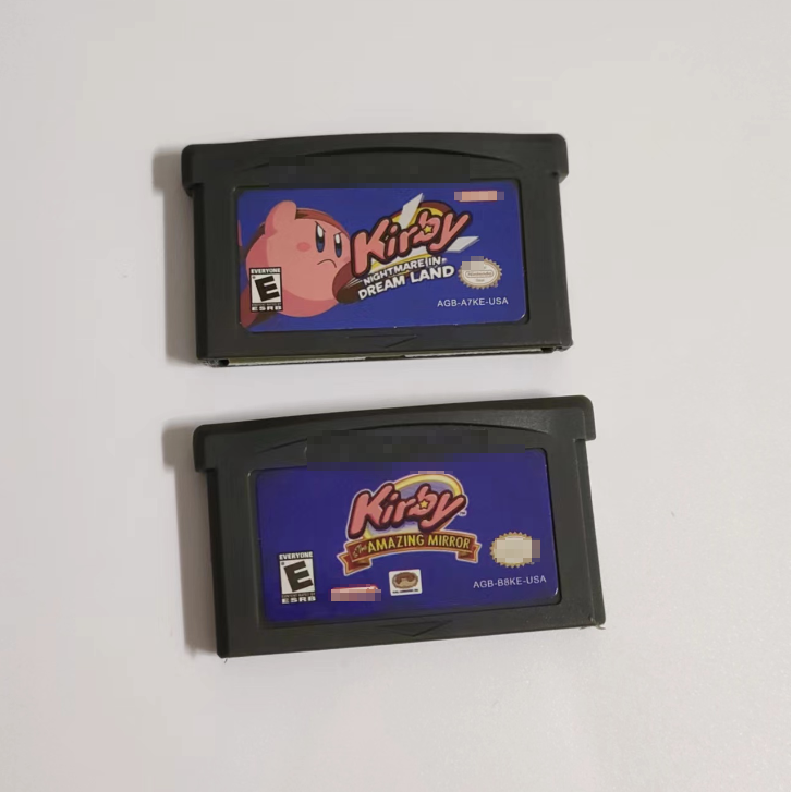 Kirby Nightmare in Dream Land Game Cartridge for GBA