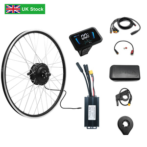 GreenPedel 500w Brushless Hub Motor Ebike <strong>Conversion</strong> <strong>Kit</strong> 48v Rear Hub Motor <strong>Electric</strong> <strong>Bike</strong> <strong>Conversion</strong> Set <strong>UK</strong> Warehouse <strong>with</strong> DFL11 - Product Image 1