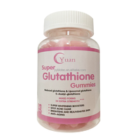 Complément alimentaire beauté à succès, marque privée, L-glutathion, collagène, gommes blanchissantes pour la peau