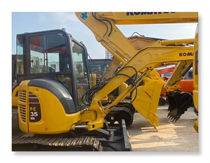 Haute qualité utilisé Komatsu PC35MR-2 3.5 tonnes Mini pelle sur chenilles pelle moteur pompe-Core composants PC30 PC25MR PC55MR - Product Image 4