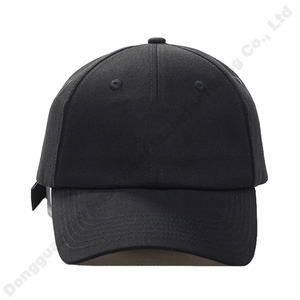 Gorra Deportiva Negra de 6 Paneles Ajustable y Transpirable, con Logotipo Personalizado y Dos Bolsillos Ocultos, Venta al Por Mayor - Product Image 5