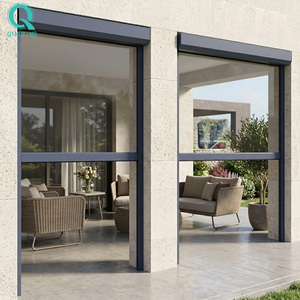 Stores transparents imperméables QINGYING pour terrasse, stores enrouleurs transparents pour patio extérieur, résistants à la <span class=keywords><strong>pluie</strong></span> - Product Image 1