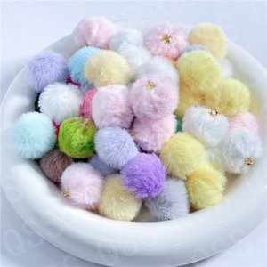 Ciondolo a Sfera da 20mm per Autunno e Inverno, Accessori per Gioielli Fai-da-Te, Portachiavi per Cellulare, Modello 2025 - Product Image 4