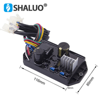 Pièces détachées pour générateur, régulateur de tension automatique AC, prix 220v AVR pour petits générateurs de 5KW, KTW-K