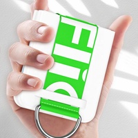 Casing ponsel pita warna Z Flip7 Z Flip6 Z Flip5 PC casing untuk Samsung Galaxy Z Flip4 Z Flip3 Strap dapat ditarik