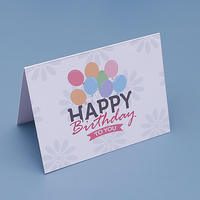 Cartes de vœux aquarelle aux motifs variés, meilleurs vœux, remerciements, mini-notes florales pliées, ensemble de papeterie en gros