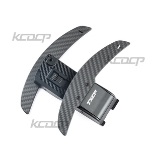 Accessoires intérieurs de voiture, volant en fibre de carbone, palettes de changement de vitesse magnétiques pour <span class=keywords><strong>Ford</strong></span> Bronco 2022-2024 - Product Image 1