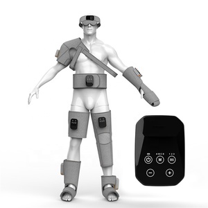 Precio de fábrica Modulair Sistema de compresión Pierna Masajeador de rodilla portátil con calor Masajeador de compresión de pies inalámbrico - Product Image 1