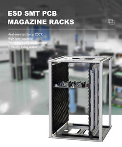 355X320X563Mm Verstelbare Kunststof Antistatische Opslag Plank Opvouwbare Staande Container Smt Apparatuur Pcb Magazijn <span class=keywords><strong>Rack</strong></span> - Product Image 2
