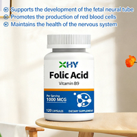Compléments alimentaires multivitaminés, folate, myo-inositol, acide folique, équilibre hormonal, capsules de fertilité prénatale pour femmes