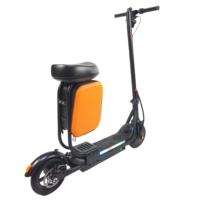 Trottinettes électriques pliantes avec siège, fabriquées en Chine, pour la conduite en ville, 2 roues, batterie au lithium 36V5.2AH, moteur 350W, vitesse maximale 25 km/h