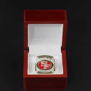 Anillo de Campeón de los San Francisco 49ers de 2019, Aleación de Zinc, Chapado en Oro Rosa, Juego de Anillos para Hombre, Recuerdo, Colección, Regalo de Cumpleaños - Product Image 4