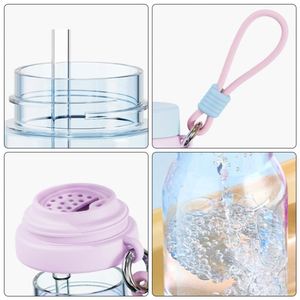 Custom 580ml Tritan Reusable Eco-Friendly Sports Water Bottle with Rope & <b>Tea</b> <b>Infuser</b> Portable for Outdoor Use - Product Image 3
