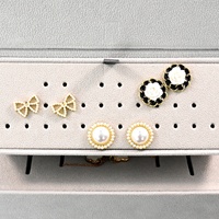 Bestpackaging multi usage 5 fentes lunettes de soleil organisateur étui avec Multi fente suspendus bijoux organisateur boîte de rangement étui de voyage