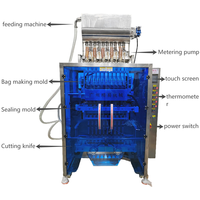 Machine d'emballage liquide multi-colonnes entièrement automatique, machine d'emballage pour bain de bouche, machine d'emballage pour jus