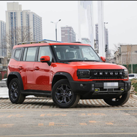 SUV Jetour T2 PHEV à 5 places avec carrosserie en acier haute résistance, couple de 700 Nm, vitesse maximale de 129 km/h, idéal pour les voyages en famille et le camping en plein air
