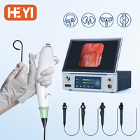 Endoscope vétérinaire vidéo portable flexible 1080P HD, caméra à main avec connecteur USB LEMO 210° de flexion pour surveillance patient