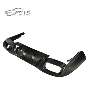 Difusor de Labio Delantero y Spoiler de Escape de Fibra de Carbono Seca Estilo B KO para GT50 GT43 de 4 Puertas, Compatible con GT 50 GT43 de Año <span class=keywords><strong>2021</strong></span>+ - Product Image 5