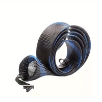 Housse de protection pour canne à pêche en filet tressé élastique 30MM*1.7m, gaine télescopique en maille, protège-canne