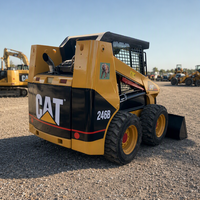 Zuverlässiger Gebrauchter Caterpillar 246B Kompaktlader Hochleistungs-Radlader für Bau und Landschaftsbau Großhandel