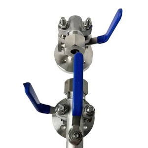 Vanne de chaudière à vapeur pneumatique à diaphragme en acier inoxydable 316 sur mesure de 1,5 pouce, haute température 230 pour gaz, pression 40 BAR - Product Image 1