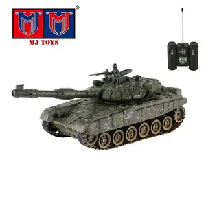 儿童遥控塑料小压铸坦克模型玩具