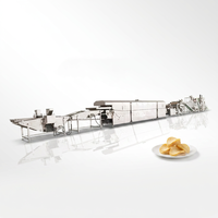 Machine à fabriquer des chips de pommes de terre empilables de qualité supérieure, mélangeur de pâte précis, formage de feuilles, équipement d'usine à haute efficacité