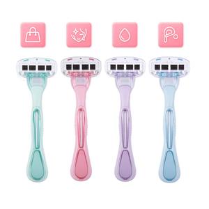 GOODMAX <strong>Razor</strong> <strong>Blades</strong> Women Back Hair Shaver <strong>Razor</strong> Five <strong>Blade</strong> Removal Body <strong>Razor</strong> - Product Image 2