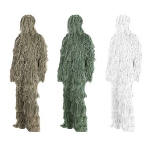 Combinaison de camouflage 3D Ghillie <span class=keywords><strong>pour</strong></span> la <span class=keywords><strong>chasse</strong></span>, tactique et <span class=keywords><strong>d</strong></span>'extérieur, comprenant veste, pantalon, capuche et sac de transport <span class=keywords><strong>pour</strong></span> forêt, bois et <span class=keywords><strong>d</strong></span>ésert - Product Image 2